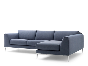 LX675 - Modular fabric sofa with chaise longue by LEOLUX LX - view 2